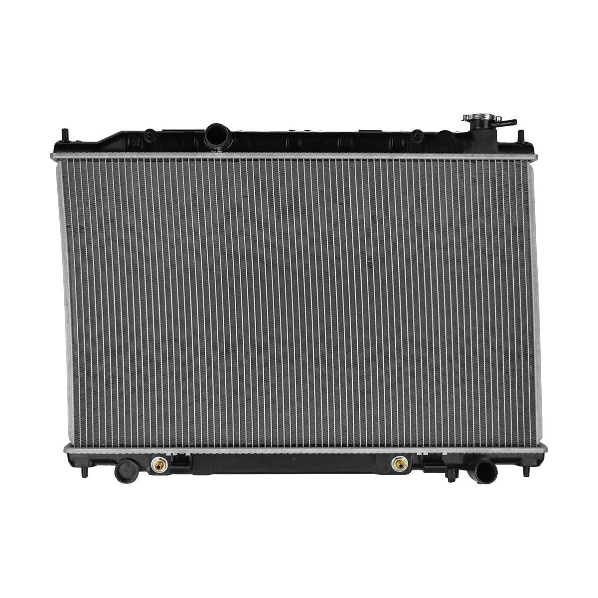 RADIADOR PLASTICO NISSAN QUEST CIL: 6V POS: TRANSMISION AUTOMATICA CAR: CAA 16MM
