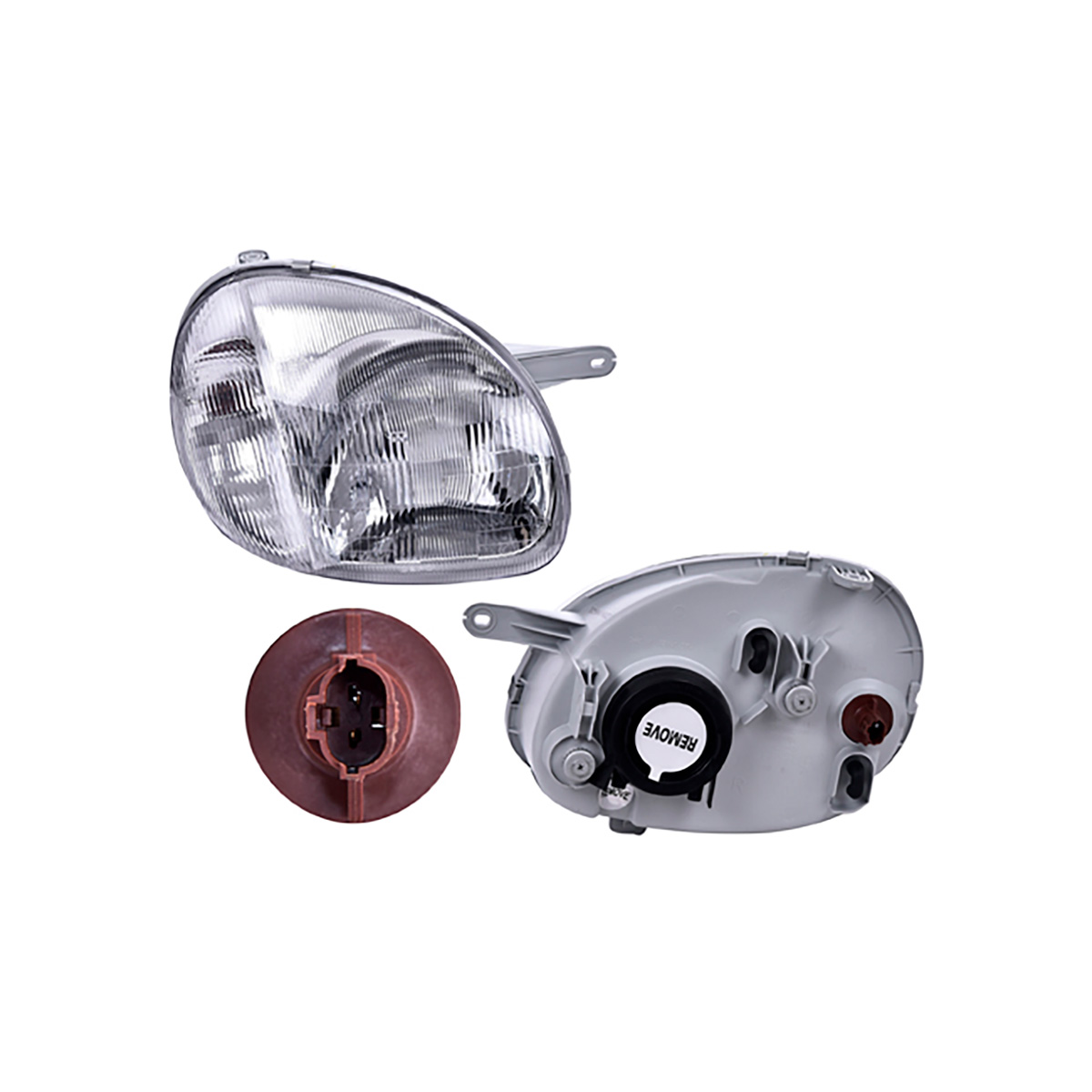 FARO LUZ CHRYSLER GROUP ATOS CIL: 4L POS: DERECHO CAR: RAYA CROM