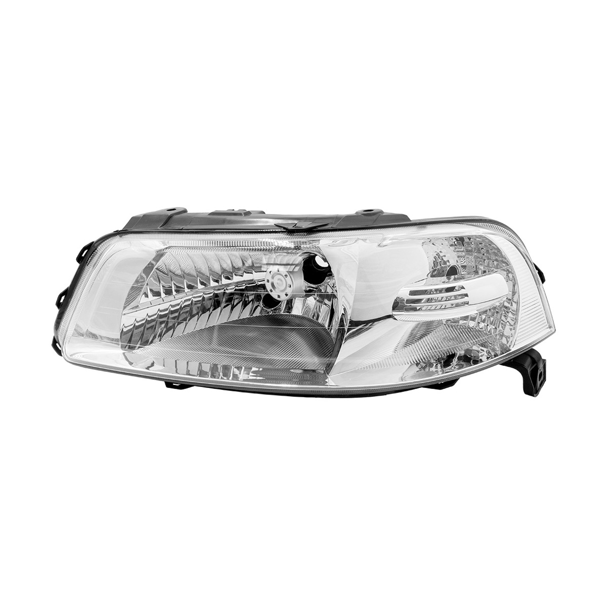 FARO LUZ VOLKSWAGEN POINT CIL: 4L POS: IZQUIERDO CAR: LISO CROM