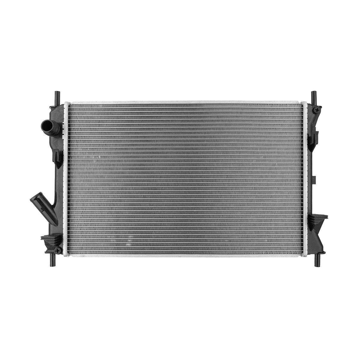 RADIADOR PLASTICO FORD FUSIO CIL: 4L POS: TRANSMISION AUTOMATICA CAR: USA 26MM