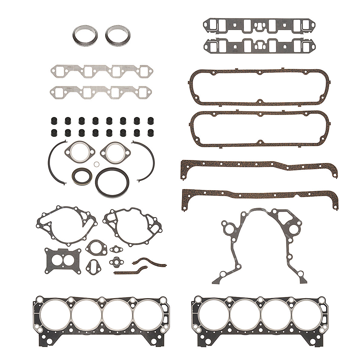 JUNTAS MOTOR COMPLETO FORD 1-3T CIL: 8V  CAR: GRAF MOT: 5.0L