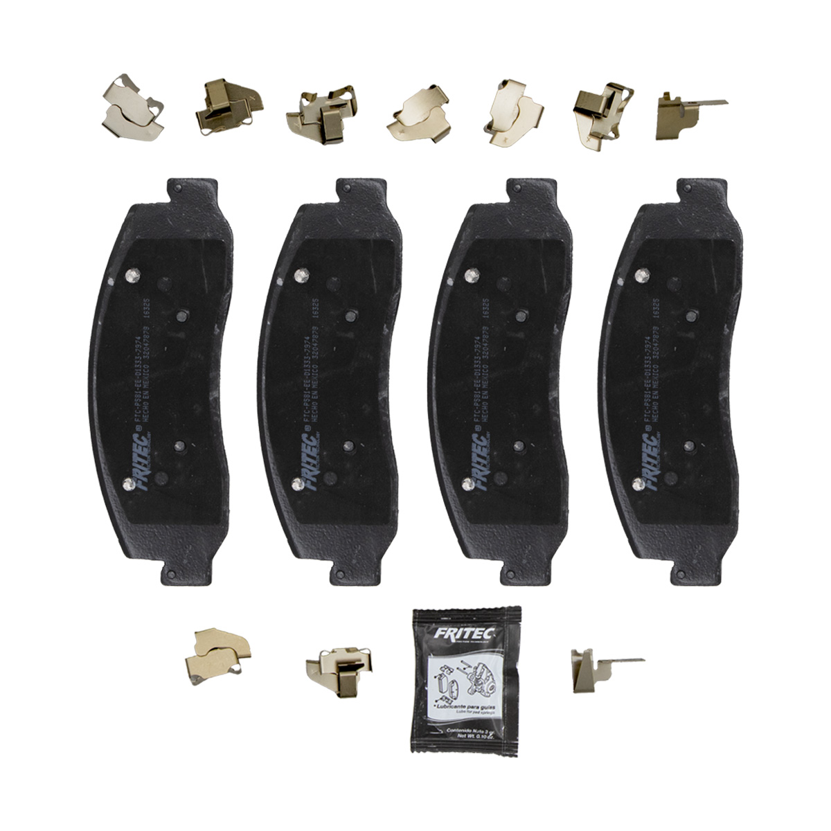 BALATA F D JGO HEAVY D FORD F250 CIL: 8V POS: DELANTERO  MOT: 5.4L
