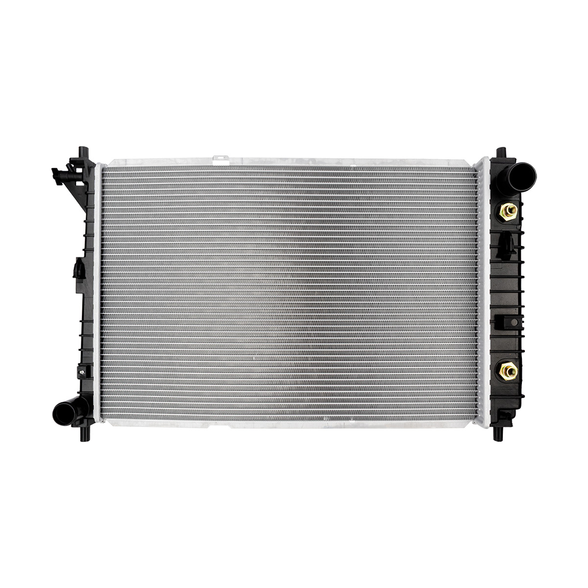 RADIADOR PLASTICO FORD MUSTA CIL: 8V POS: TRANSMISION AUTOMATICA CAR: CAA 26MM