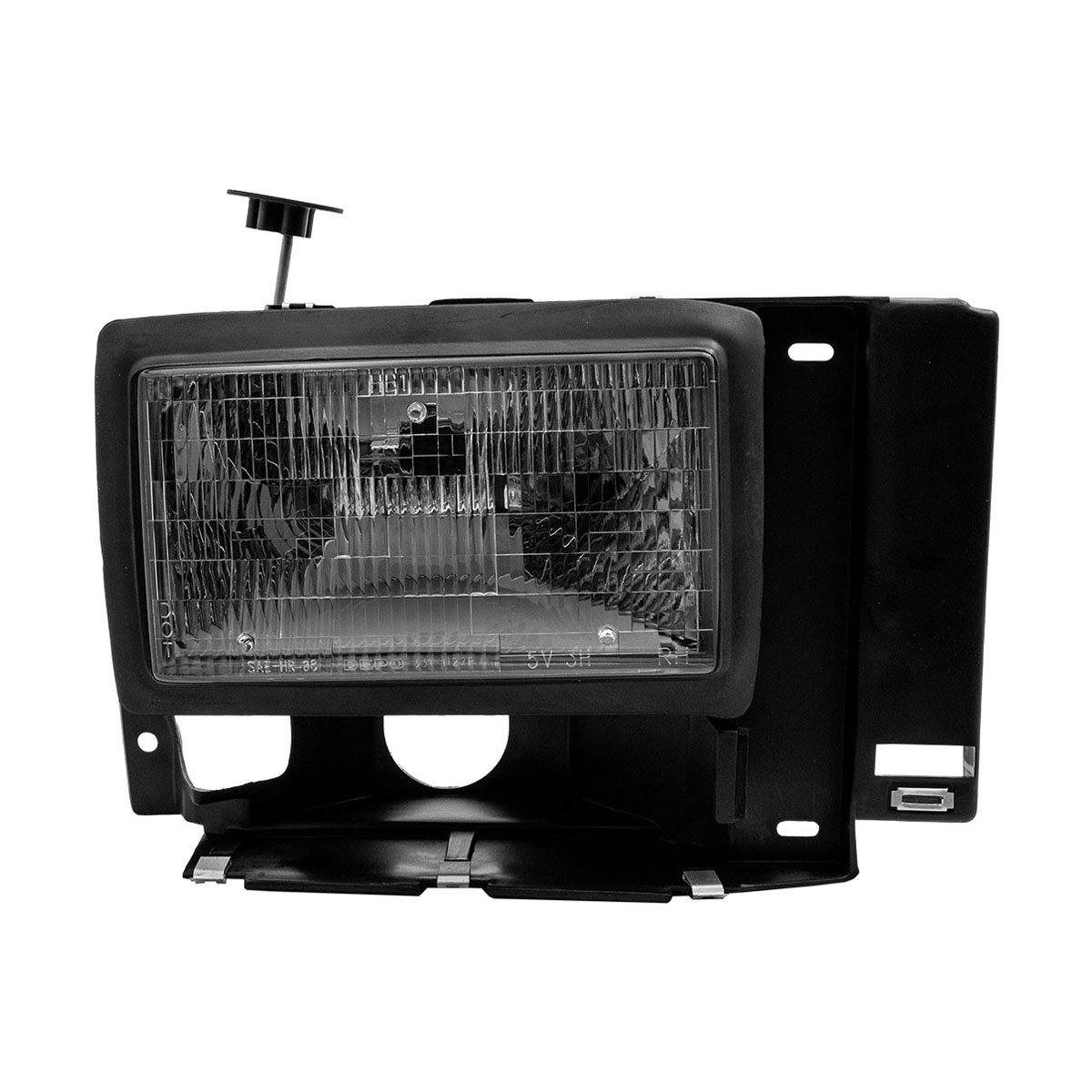 FARO LUZ FORD RANGE CIL: 4L POS: DERECHO CAR: RAYA CROM