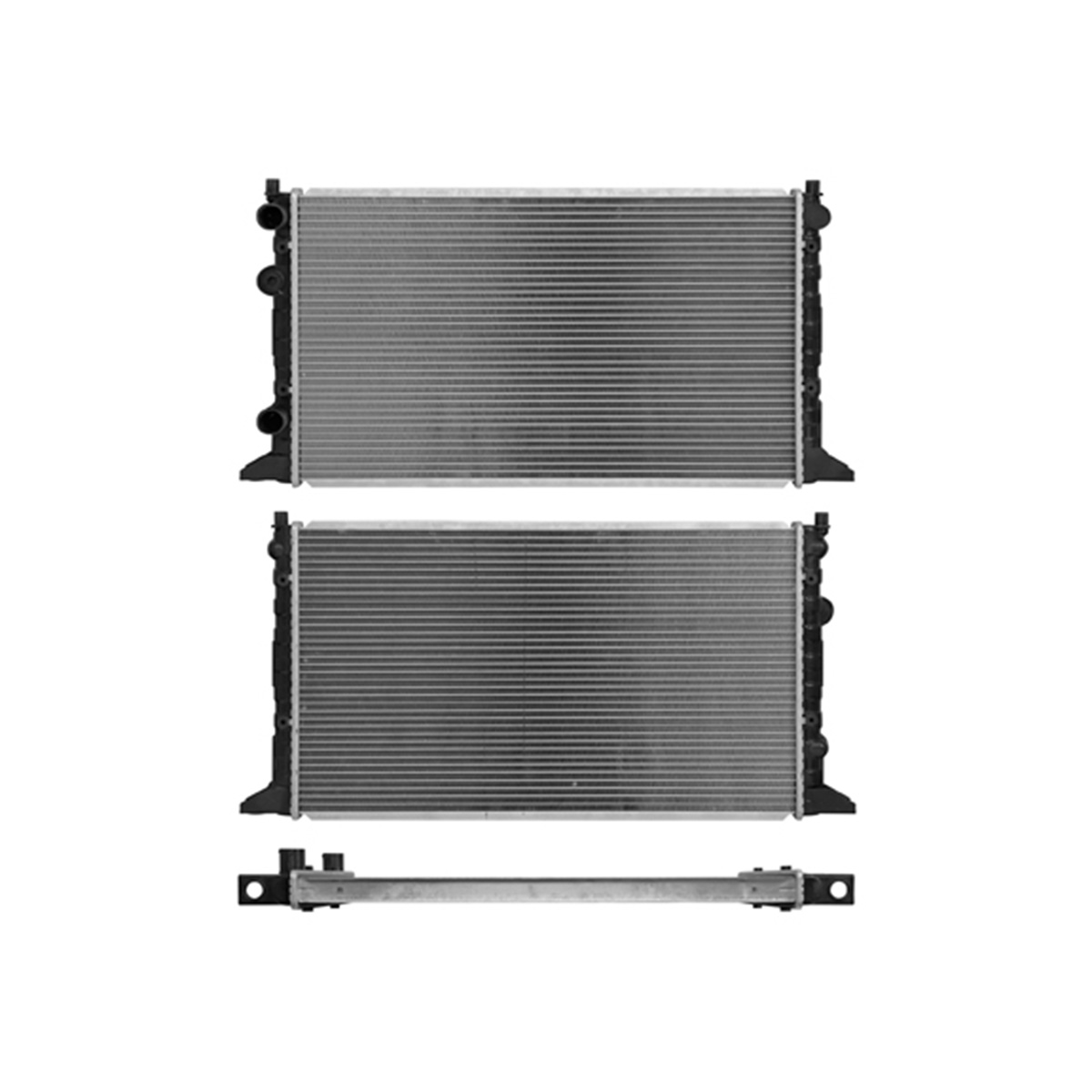 RADIADOR PLASTICO VOLKSWAGEN JEVR6 CIL: 6V POS: TRANSMISION ESTANDAR CAR: CAA 34MM