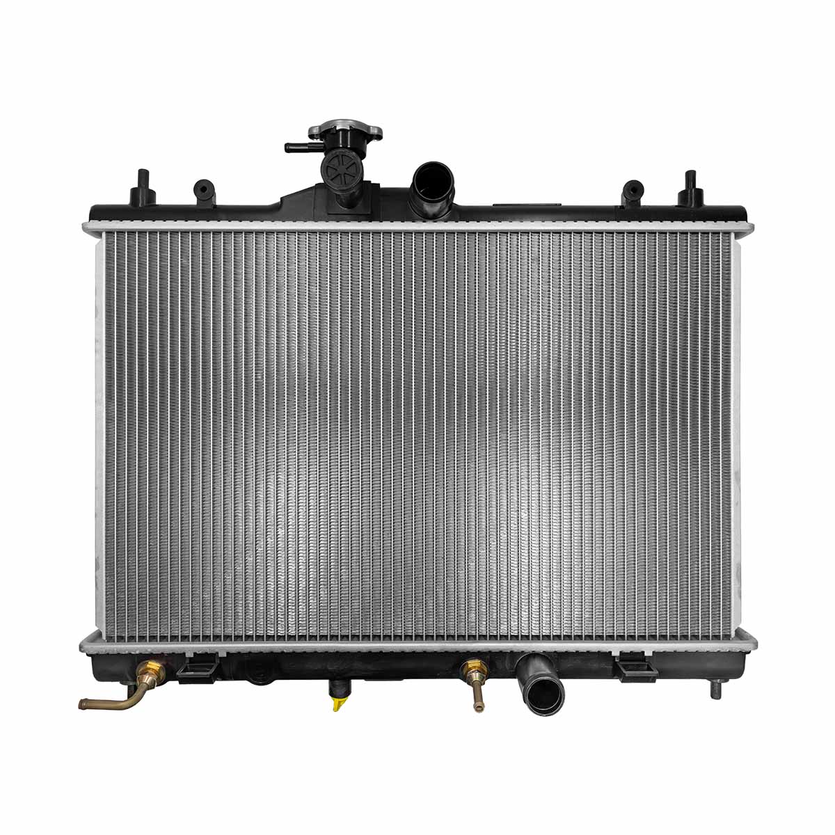RADIADOR PLASTICO NISSAN TIIDA CIL: 4L POS: TRANSMISION AUTOMATICA CAR: CAA 16MM