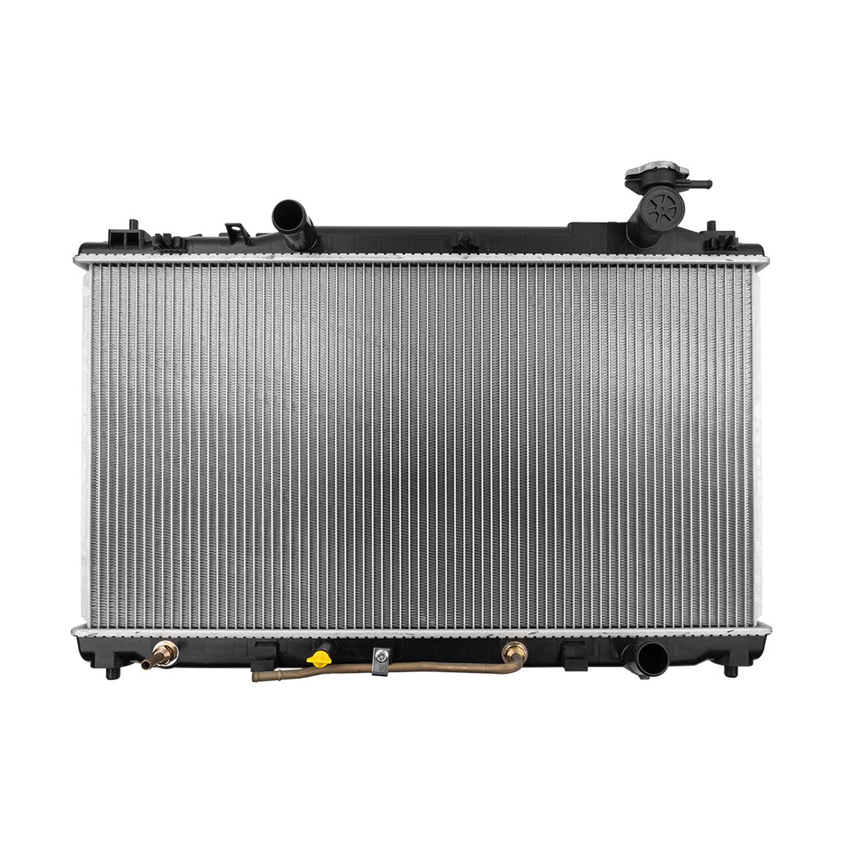 RADIADOR PLASTICO TOYOTA CAMRY CIL: 4L POS: TRANSMISION AUTOMATICA CAR: CAA 16MM