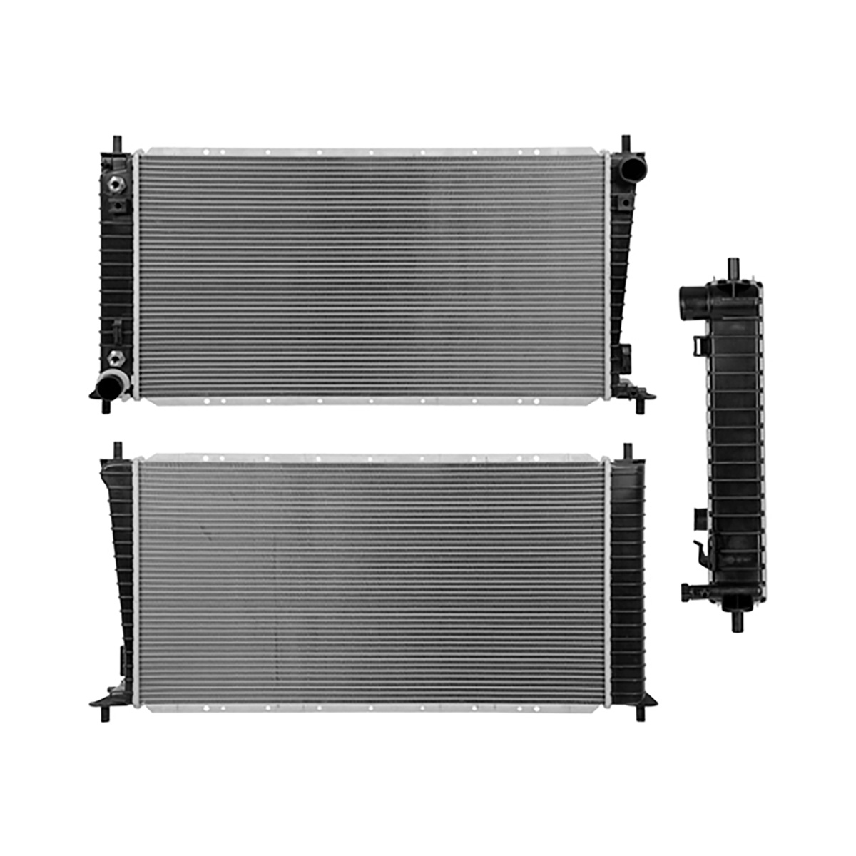 RADIADOR PLASTICO FORD LOBO CIL: 8V POS: TRANSMISION AUTOMATICA CAR: CAA 56MM