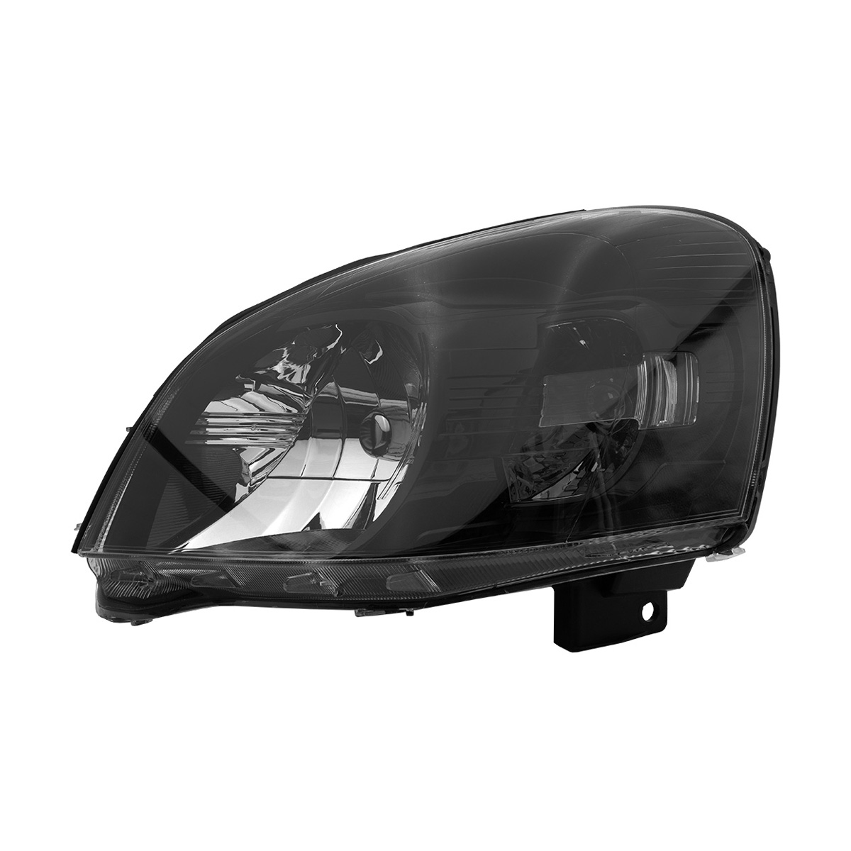 FARO LUZ GENERAL MOTORS CHEVY CIL: 4L POS: IZQUIERDO CAR: LISO NEGR