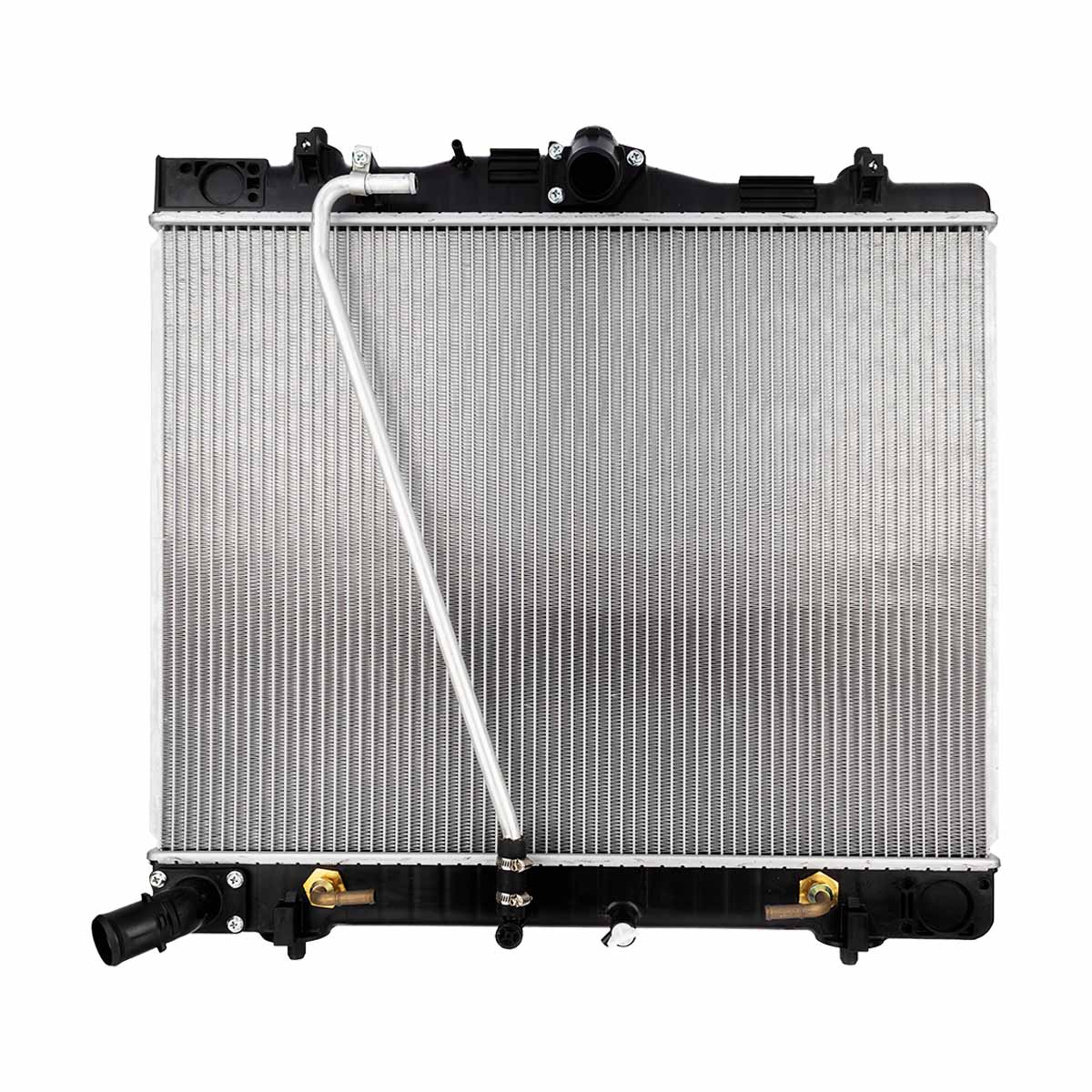RADIADOR PLASTICO TOYOTA HIACE CIL: 4L POS: TRANSMISION ESTANDAR CAR: CAA 36MM