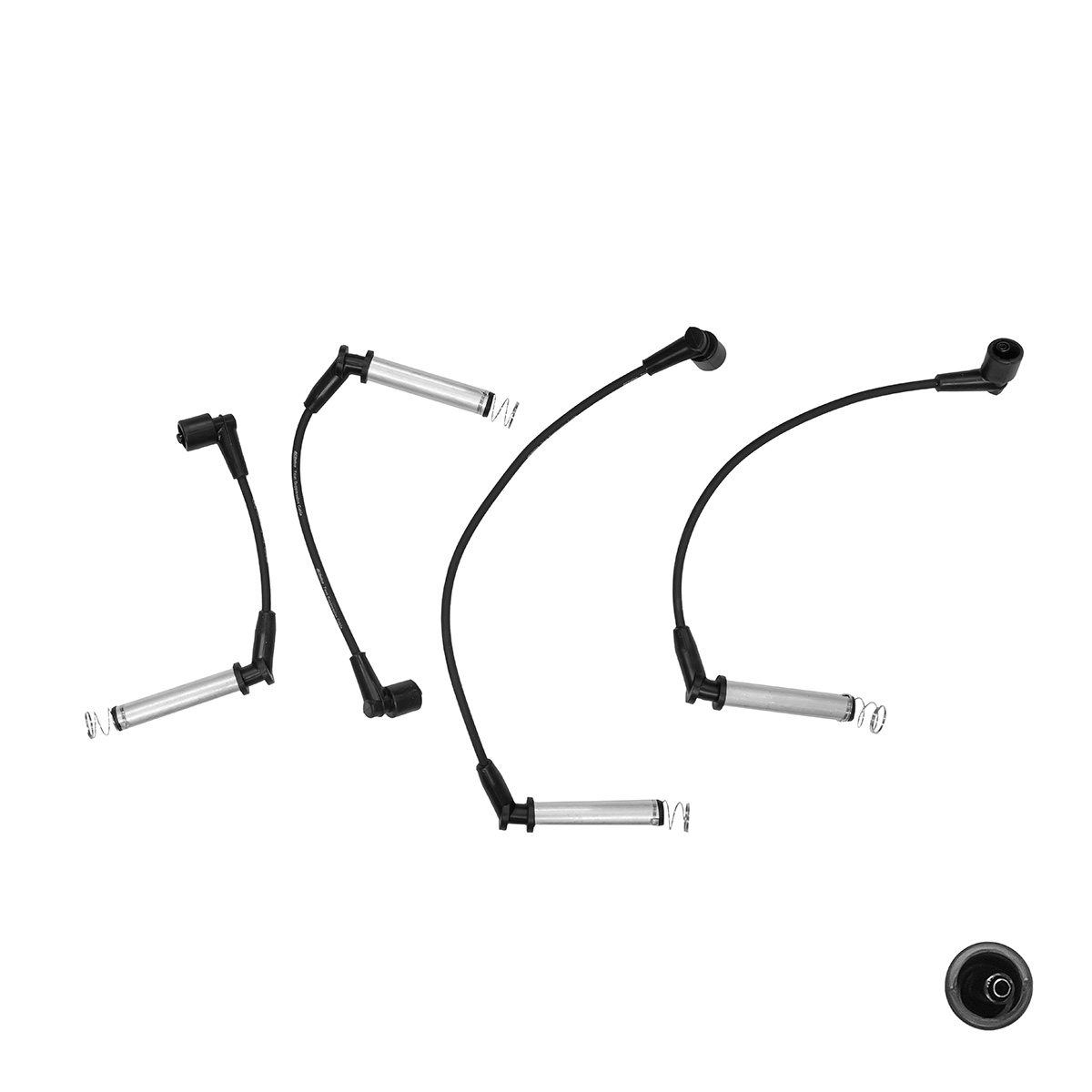 CABLES BUJIA JGO GENERAL MOTORS CHEVY CIL: 4L 7MM CAR: CODO MOT: 1.6L
