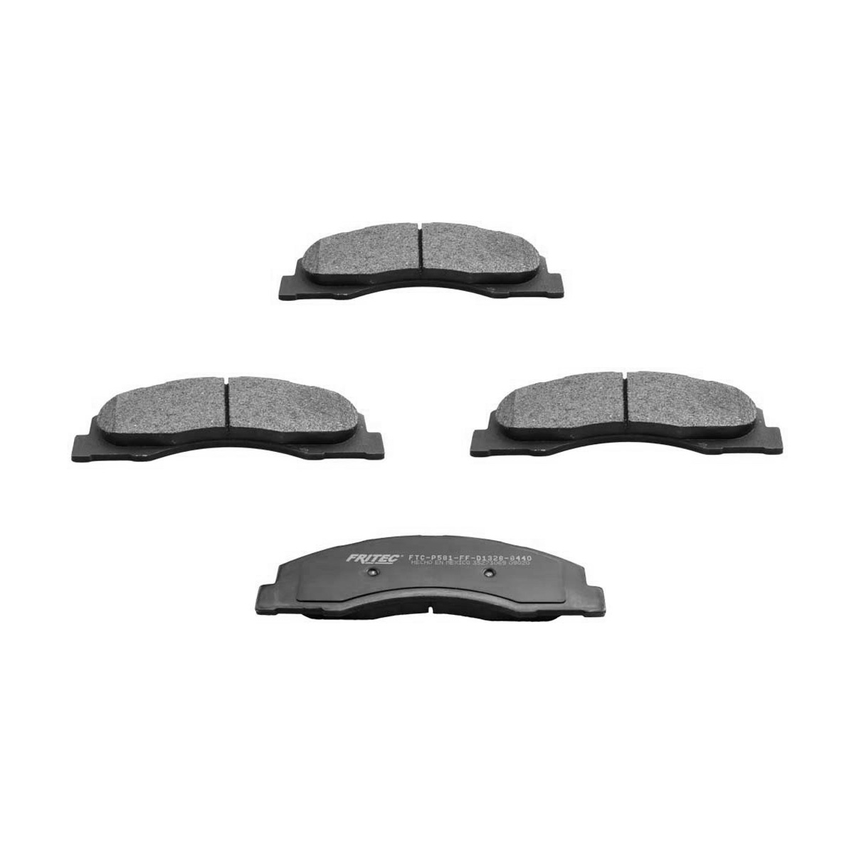 BALATA F D JGO HEAVY D FORD E350 CIL: 8V POS: DELANTERO  MOT: 5.4L