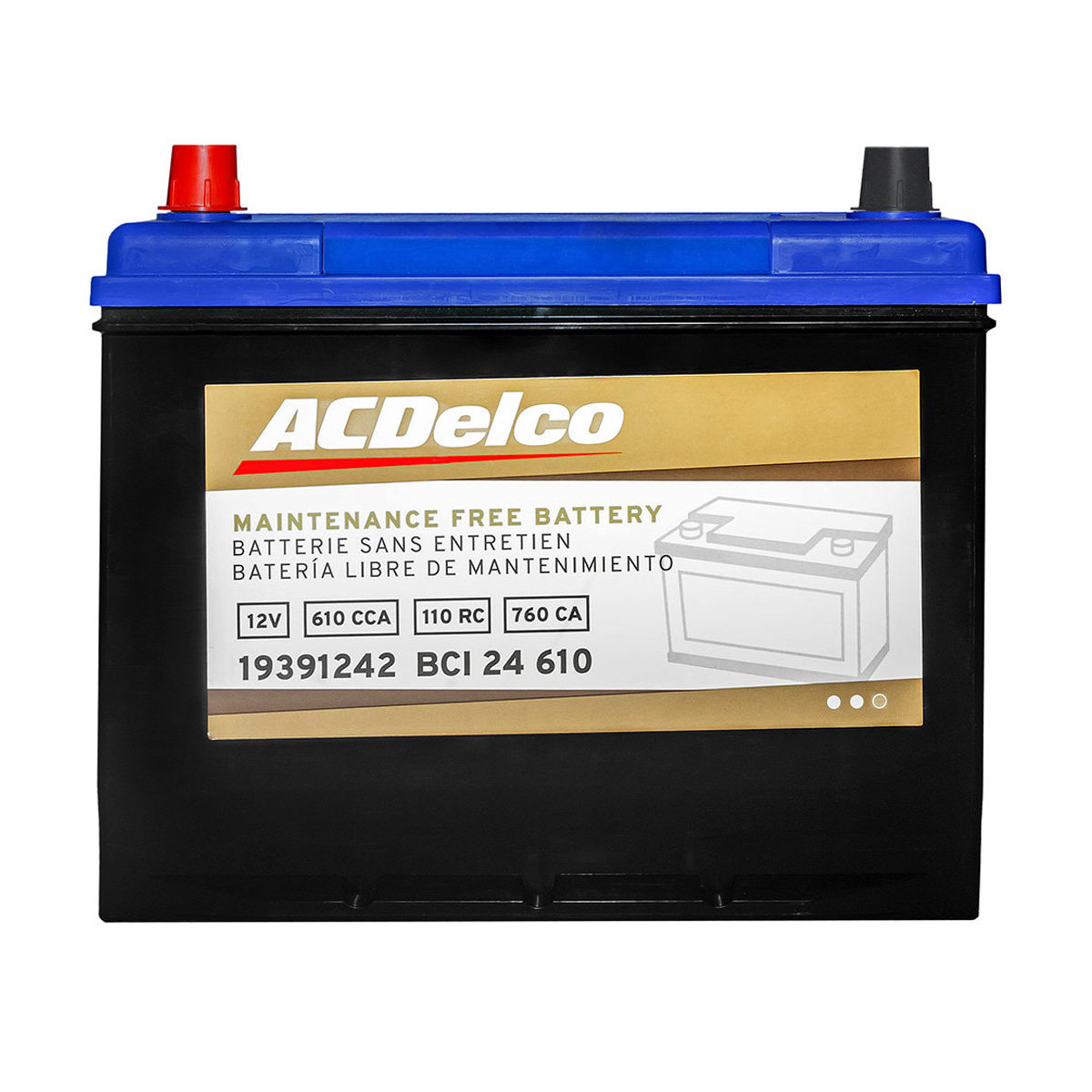 ACUMULADOR   610 CAR: 760 P+P-