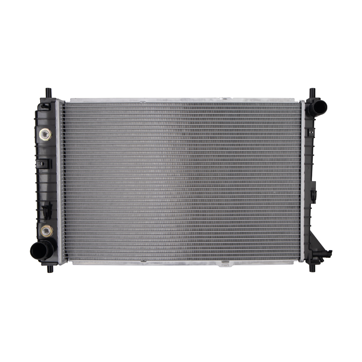 RADIADOR PLASTICO FORD MUSTA CIL: 8V POS: TRANSMISION AUTOMATICA CAR: CAA 26MM