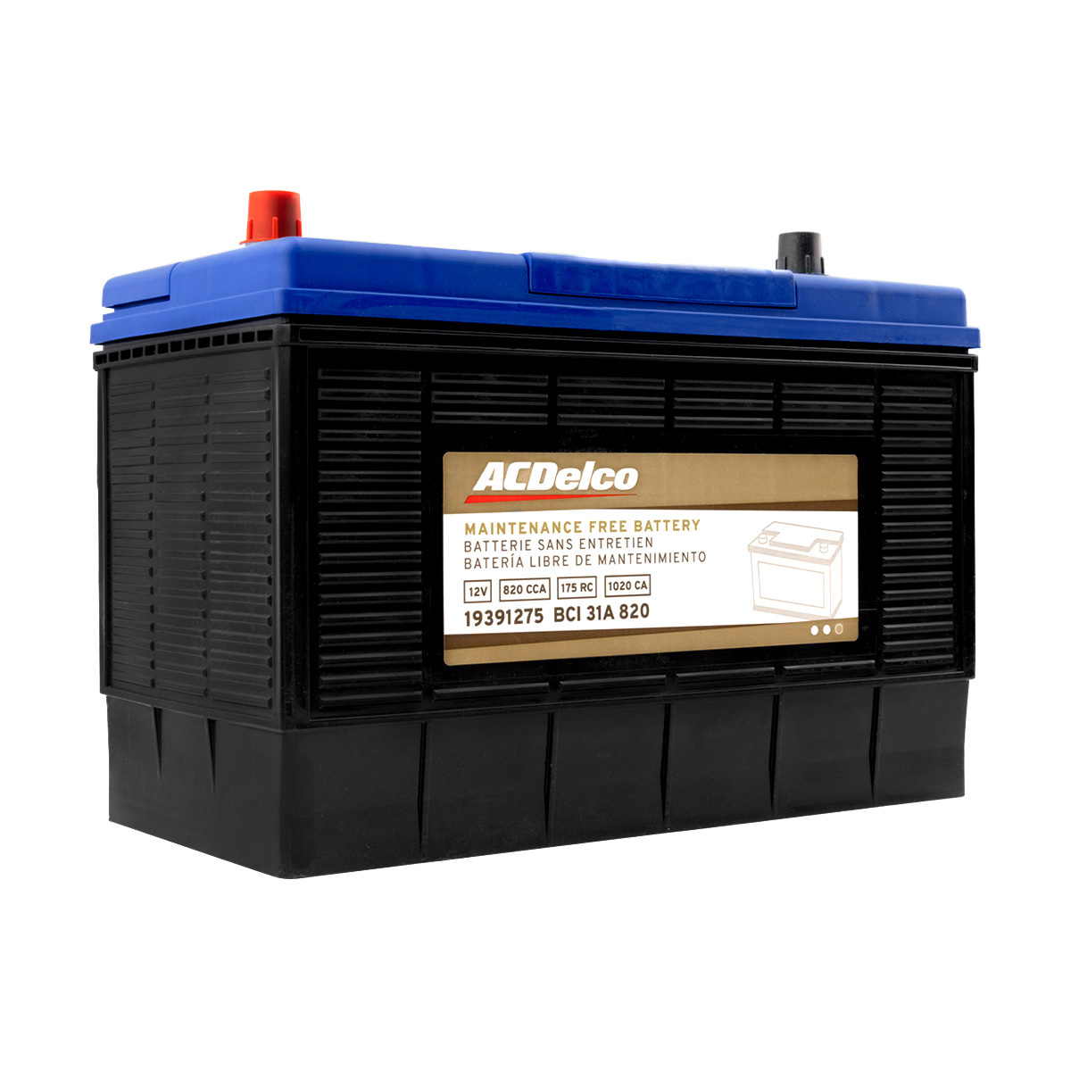 ACUMULADOR   820 CAR: 1020 P+P-