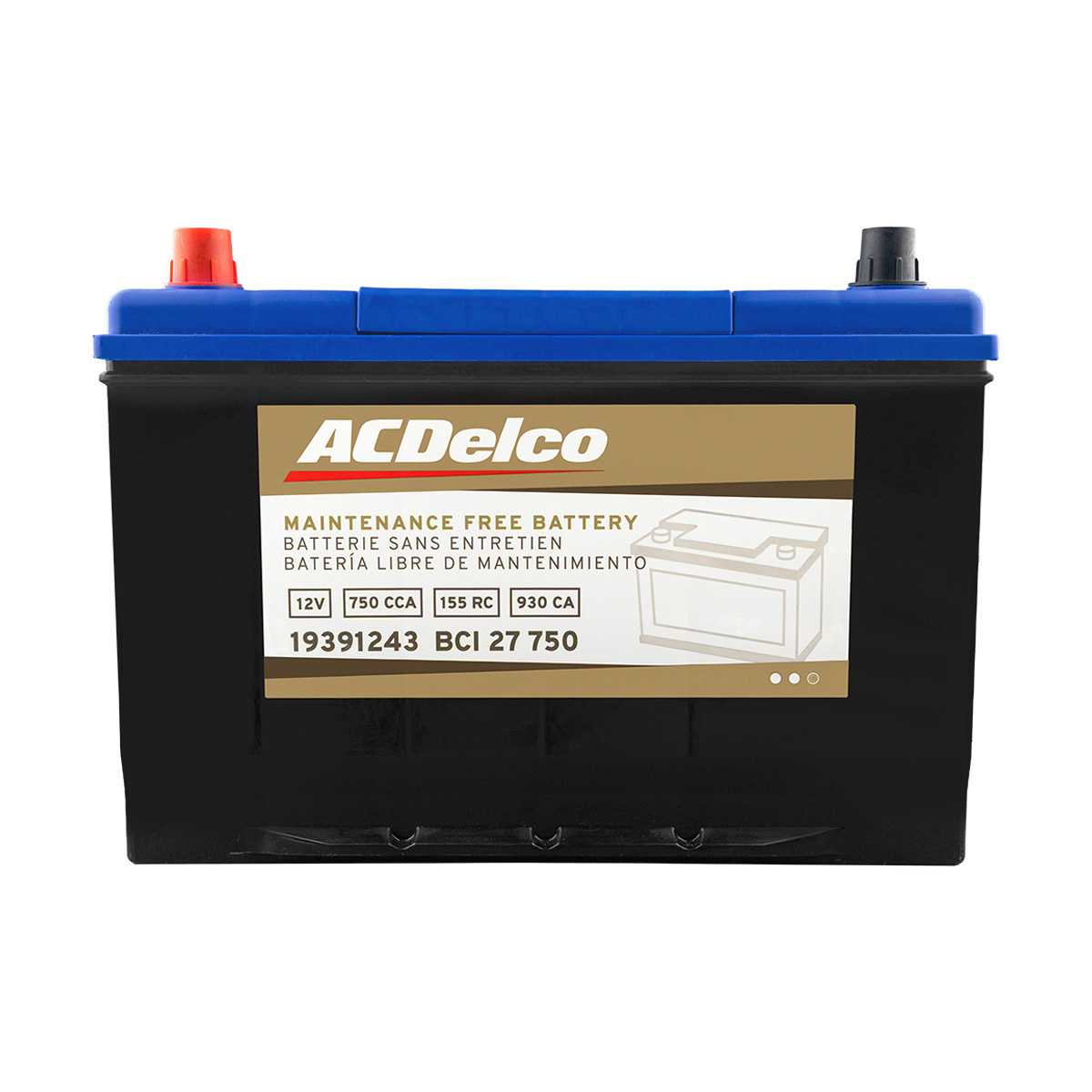 ACUMULADOR   750 CAR: 930 P+P-