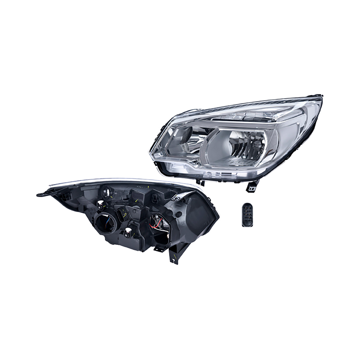 FARO LUZ GENERAL MOTORS COLOR CIL: 6V POS: IZQUIERDO CAR: LISO CROM