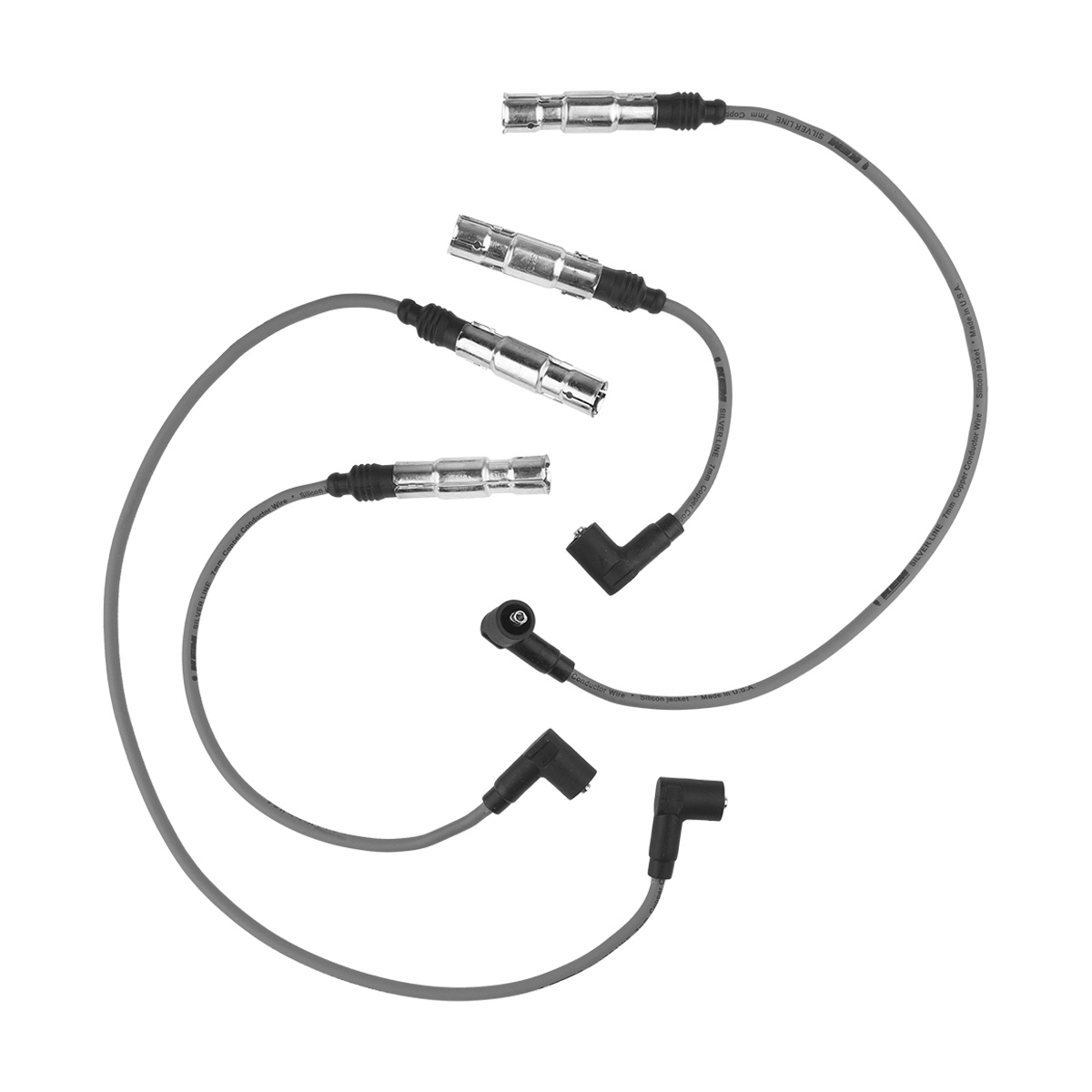 CABLES BUJIA JGO VOLKSWAGEN JETTA CIL: 4L 7MM CAR: RECT MOT: 2.0L