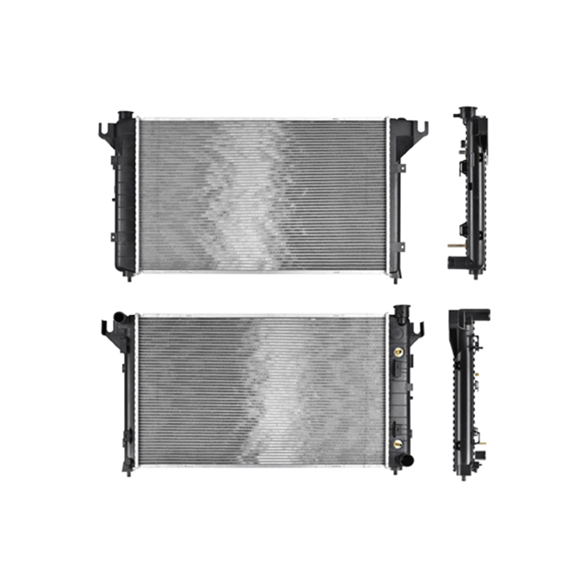 RADIADOR PLASTICO CHRYSLER GROUP RAM CIL: 8V POS: TRANSMISION AUTOMATICA CAR: CAA 32MM