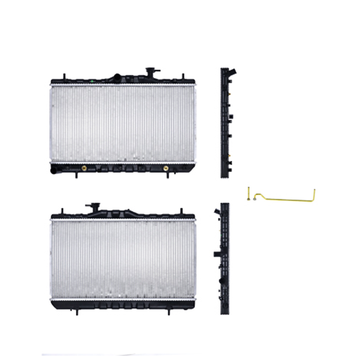 RADIADOR PLASTICO CHRYSLER GROUP VERNA CIL: 4L POS: TRANSMISION AUTOMATICA CAR: CAA 16MM