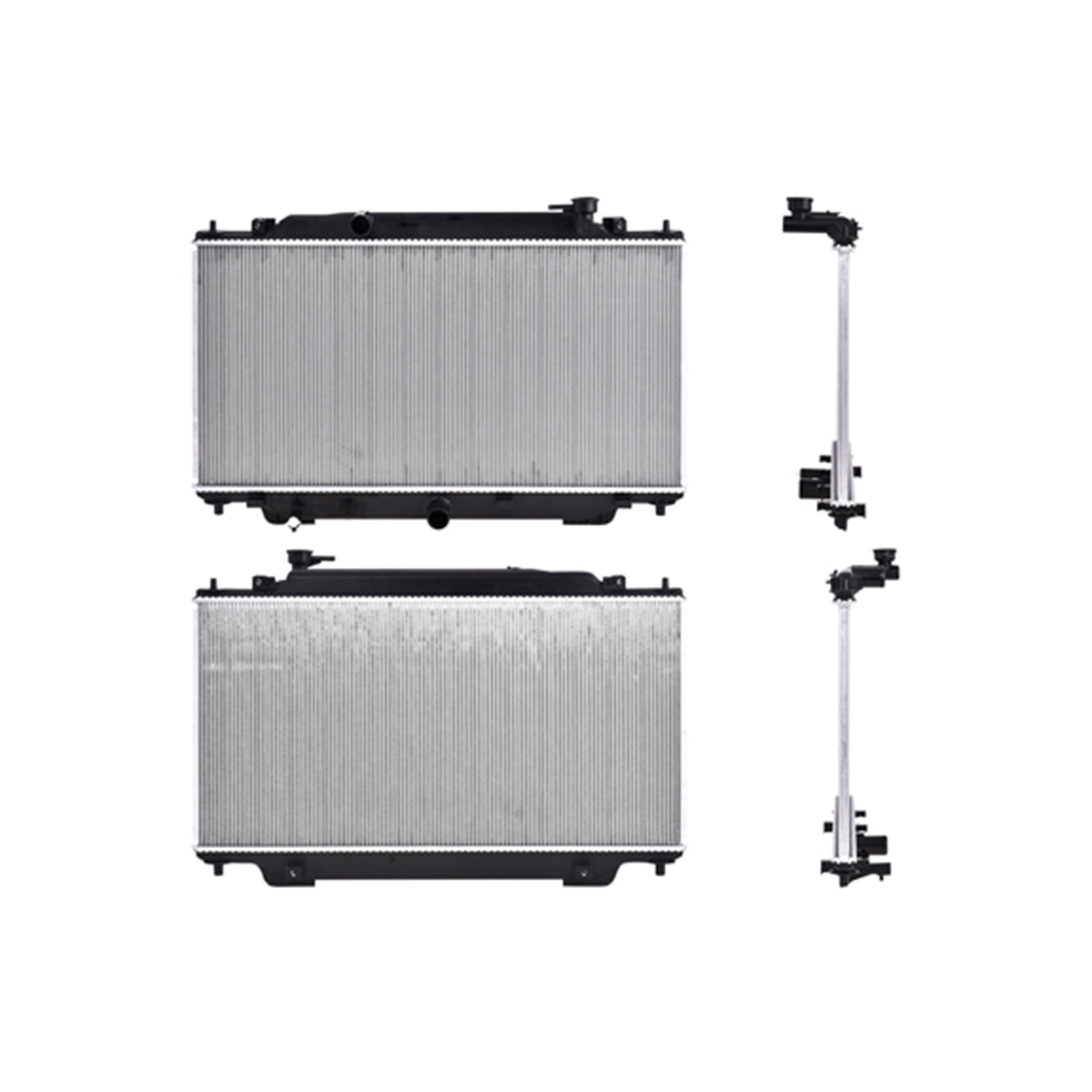 RADIADOR PLASTICO MAZDA MAZD3 CIL: 4L POS: TRANSMISION AUTOMATICA CAR: CAA 16MM