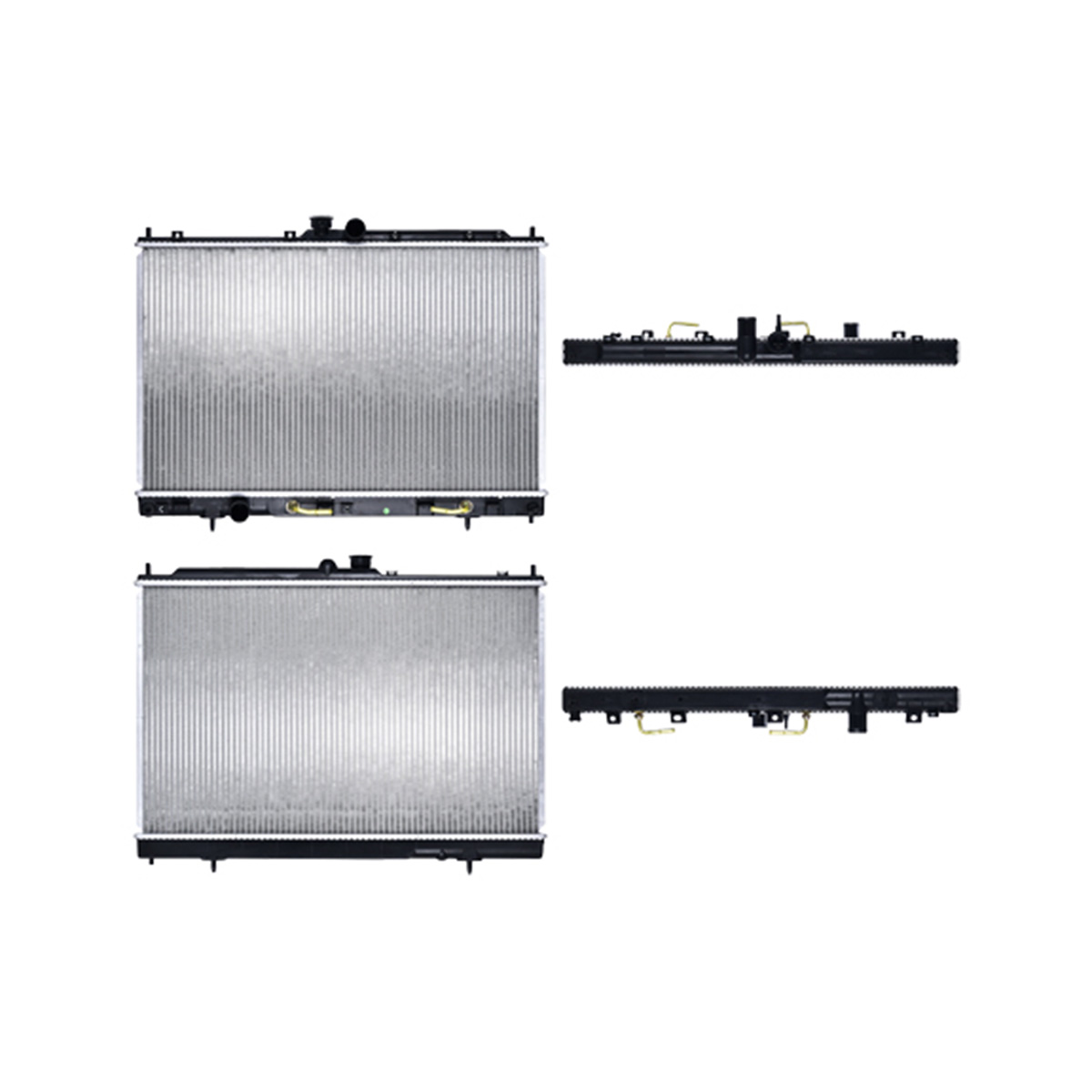 RADIADOR PLASTICO MITSUBISHI OUTLA CIL: 4L POS: TRANSMISION AUTOMATICA CAR: CAA 26MM
