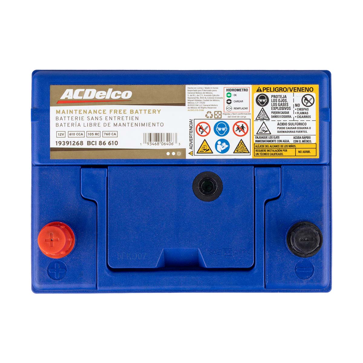 ACUMULADOR   610 CAR: 760 P+P-