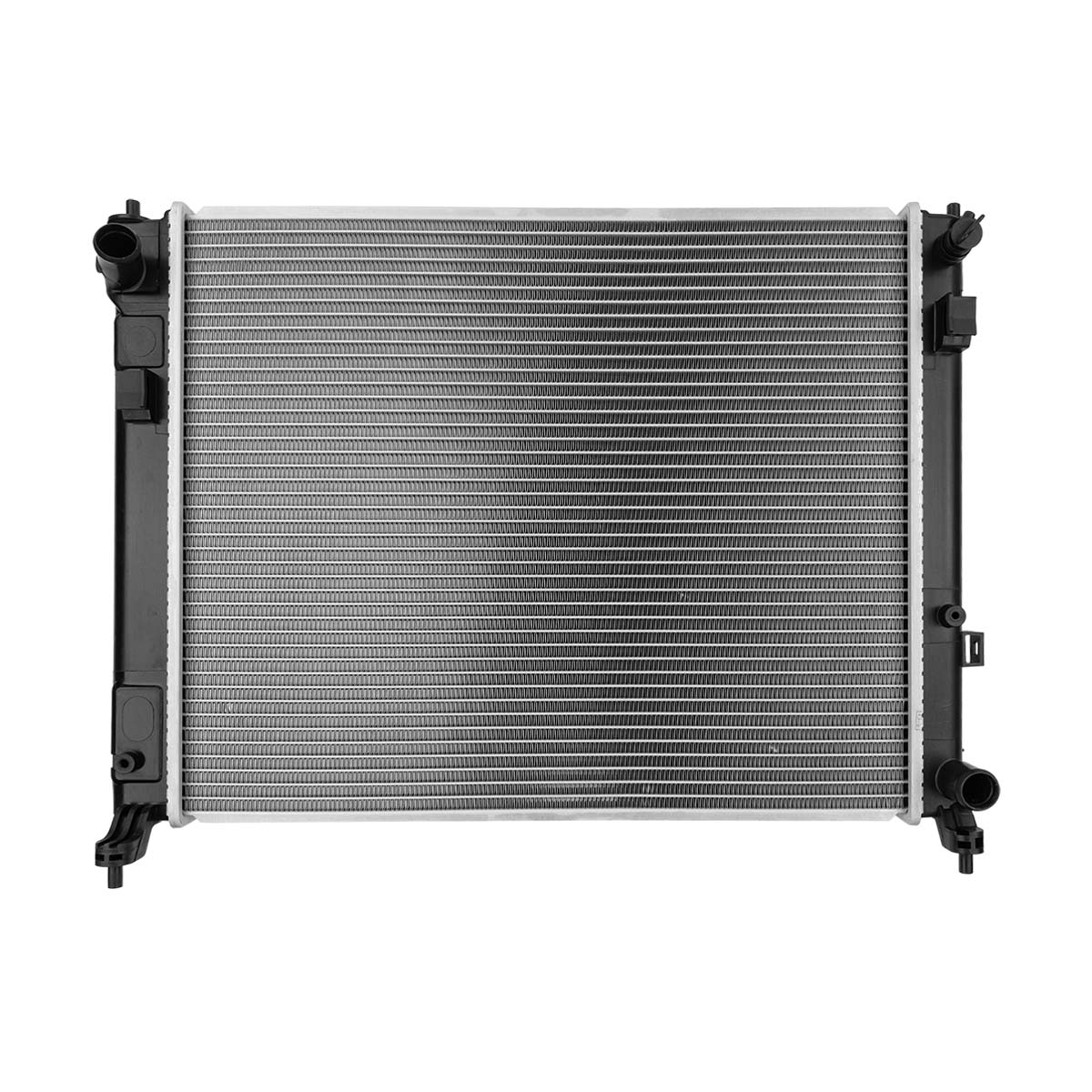 RADIADOR PLASTICO NISSAN MARCH CIL: 4L POS: TRANSMISION ESTANDAR CAR: CAA 23MM