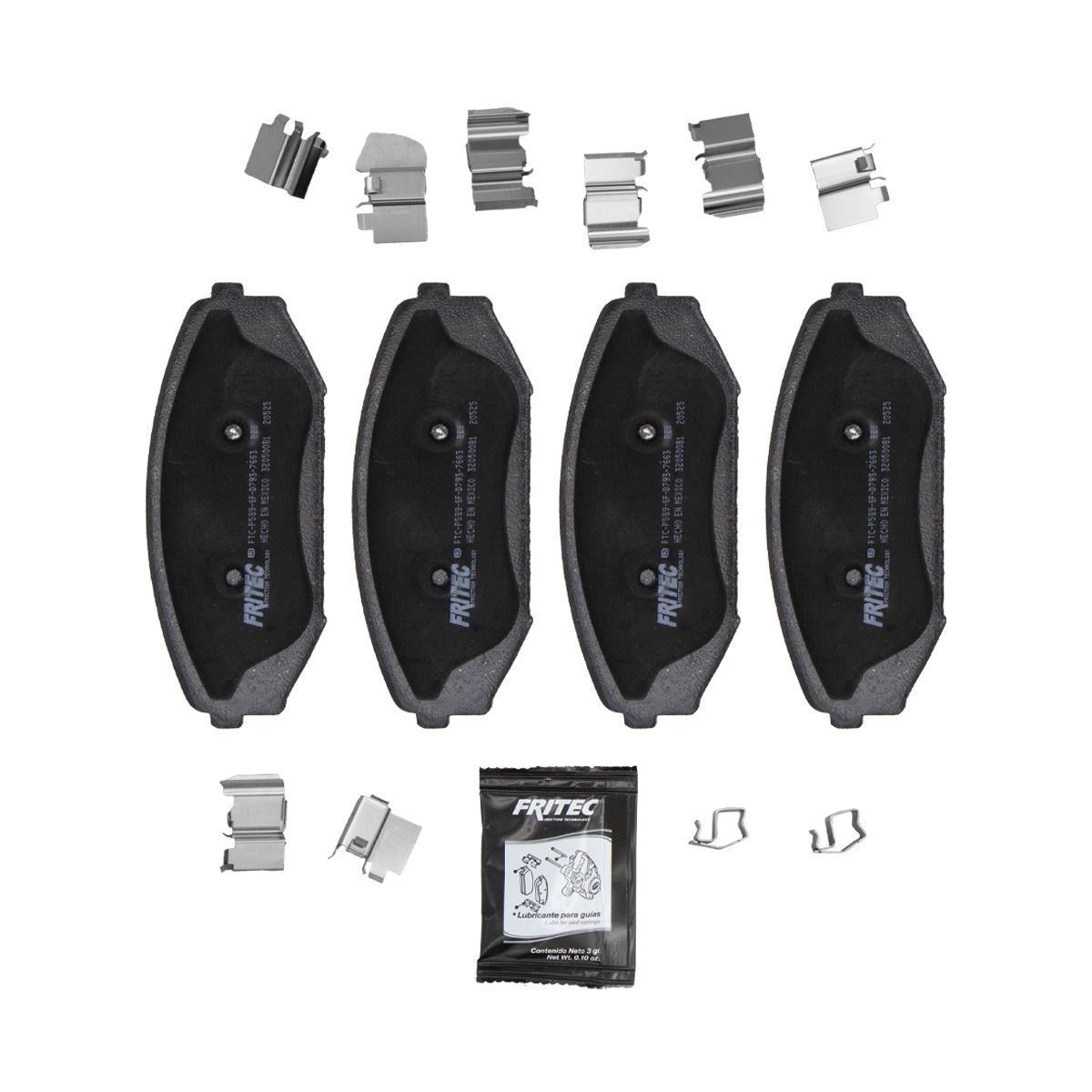 BALATA F D JGO SPECIFI HONDA ODYSS CIL: 6V POS: DELANTERO  MOT: 3.5L