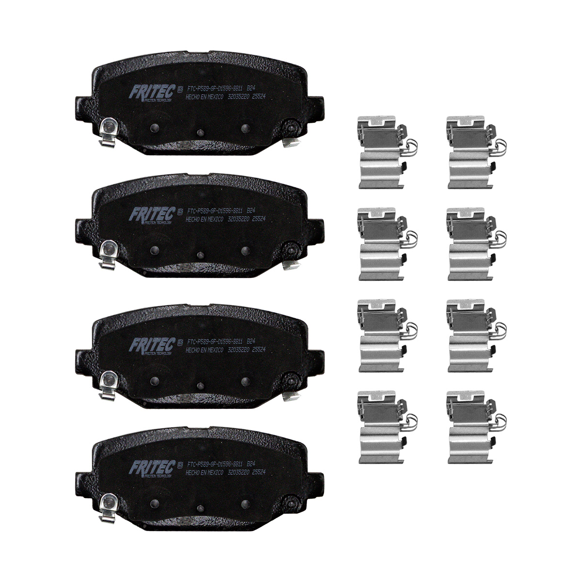 BALATA F D JGO SPECIFI CHRYSLER GROUP JOURN CIL: 4L POS: TRASERO  MOT: 2.4L