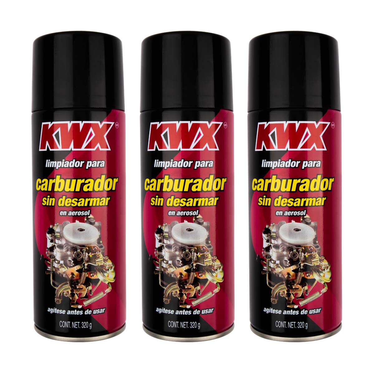 LIMPIADOR CARBU .320K    CAR: SPRA