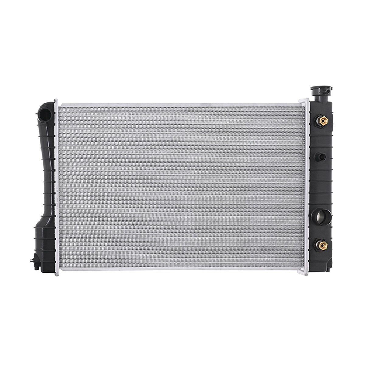 RADIADOR PLASTICO GENERAL MOTORS S10 CIL: 4L POS: TRANSMISION AUTOMATICA CAR: CAA 26MM