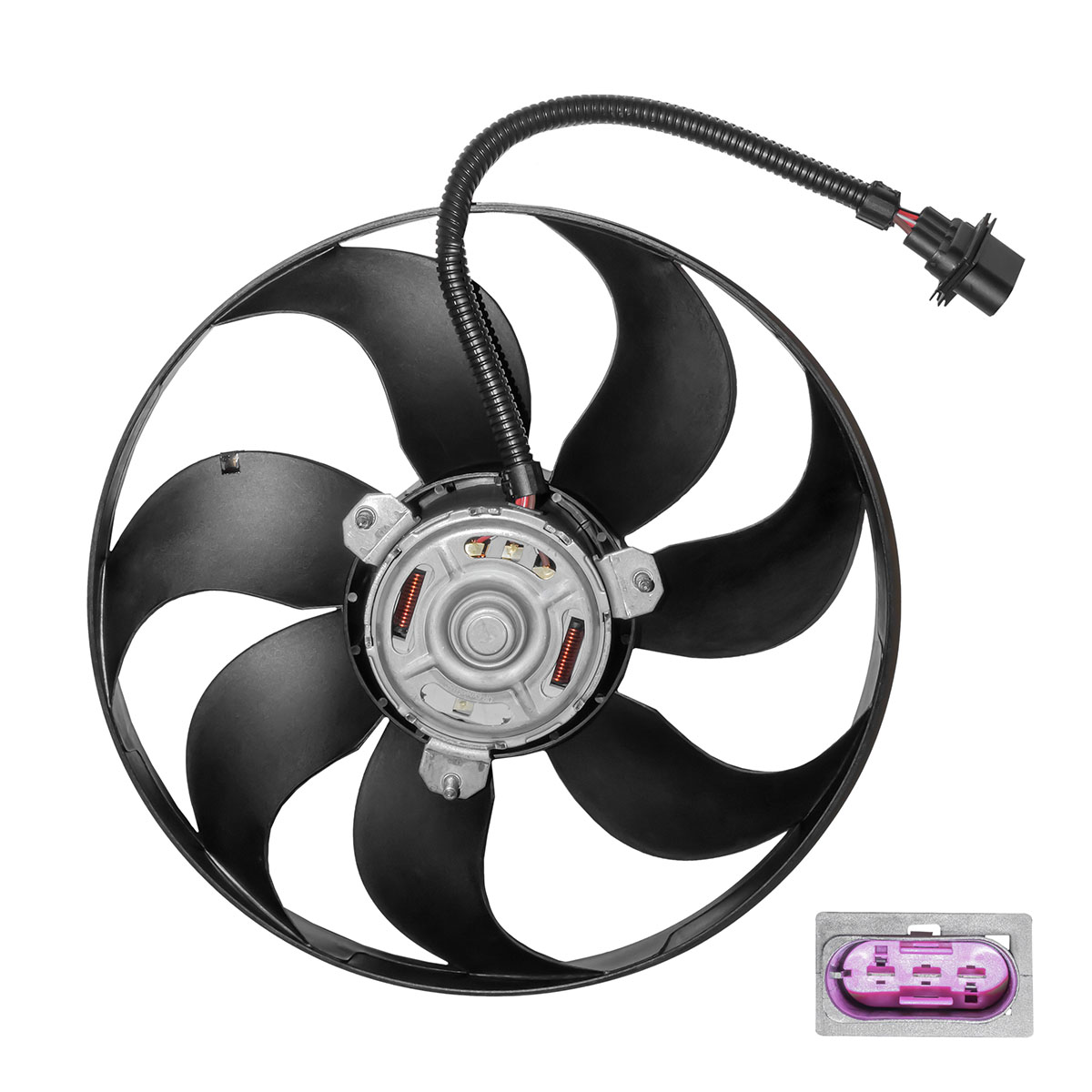 MOTOVENTILADOR VOLKSWAGEN POLO CIL: 4L SOLO CAR: 3TER 7AS