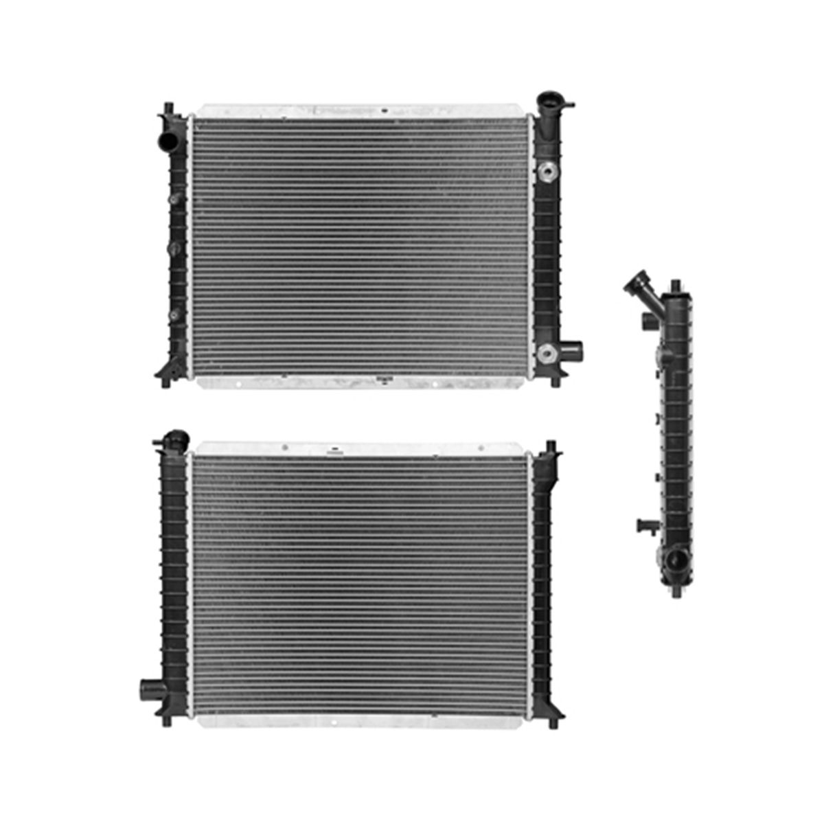RADIADOR PLASTICO FORD ESCOR CIL: 4L POS: TRANSMISION AUTOMATICA CAR: SAA 26MM