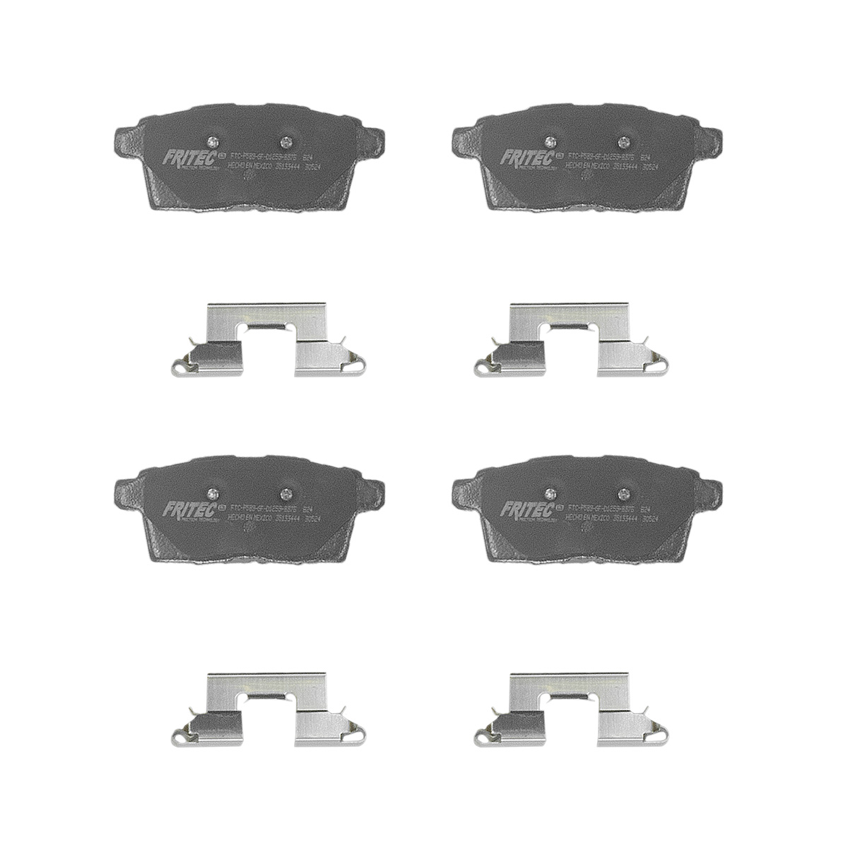 BALATA F D JGO SPECIFI FORD EDGE CIL: 6V POS: TRASERO  MOT: 3.5L