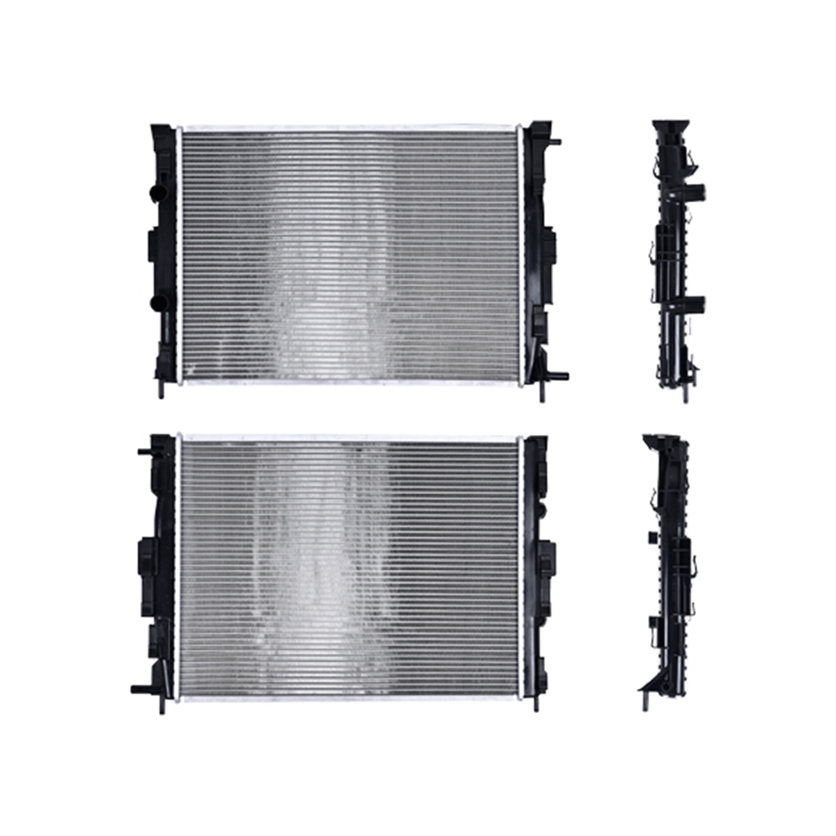 RADIADOR PLASTICO RENAULT MEGII CIL: 4L POS: TRANSMISION AUTOMATICA CAR: CAA 26MM