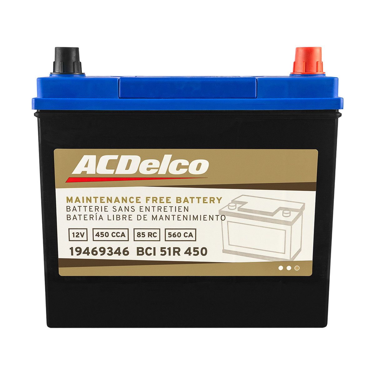 ACUMULADOR   450 CAR: 560 P-P+