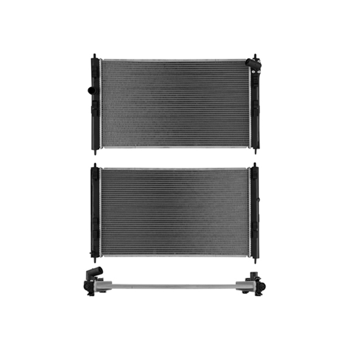 RADIADOR PLASTICO MITSUBISHI LANCE CIL: 4L POS: TRANSMISION AUTOMATICA CAR: CAA 16MM