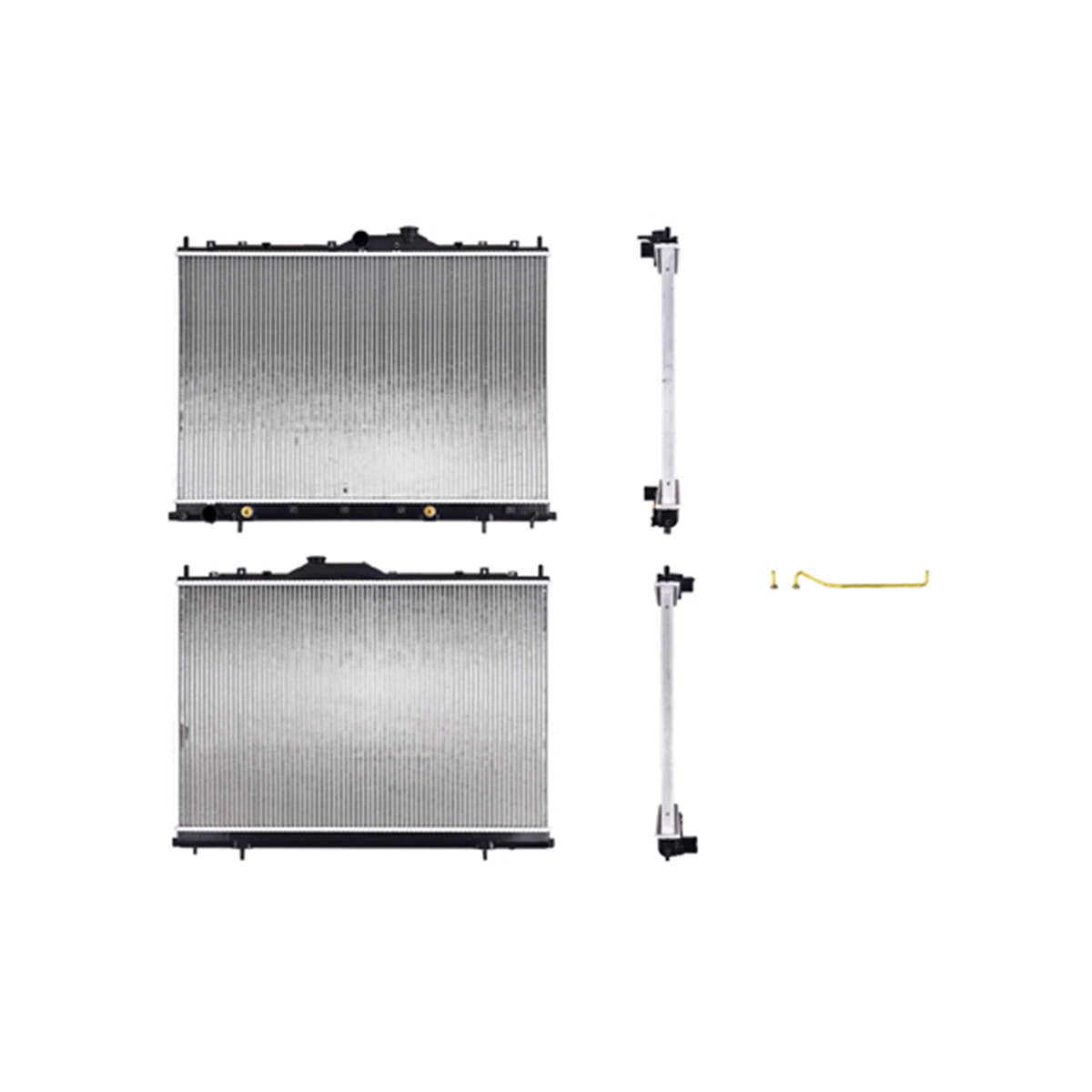 RADIADOR PLASTICO MITSUBISHI ENDEA CIL: 6V POS: TRANSMISION AUTOMATICA CAR: CAA 16MM
