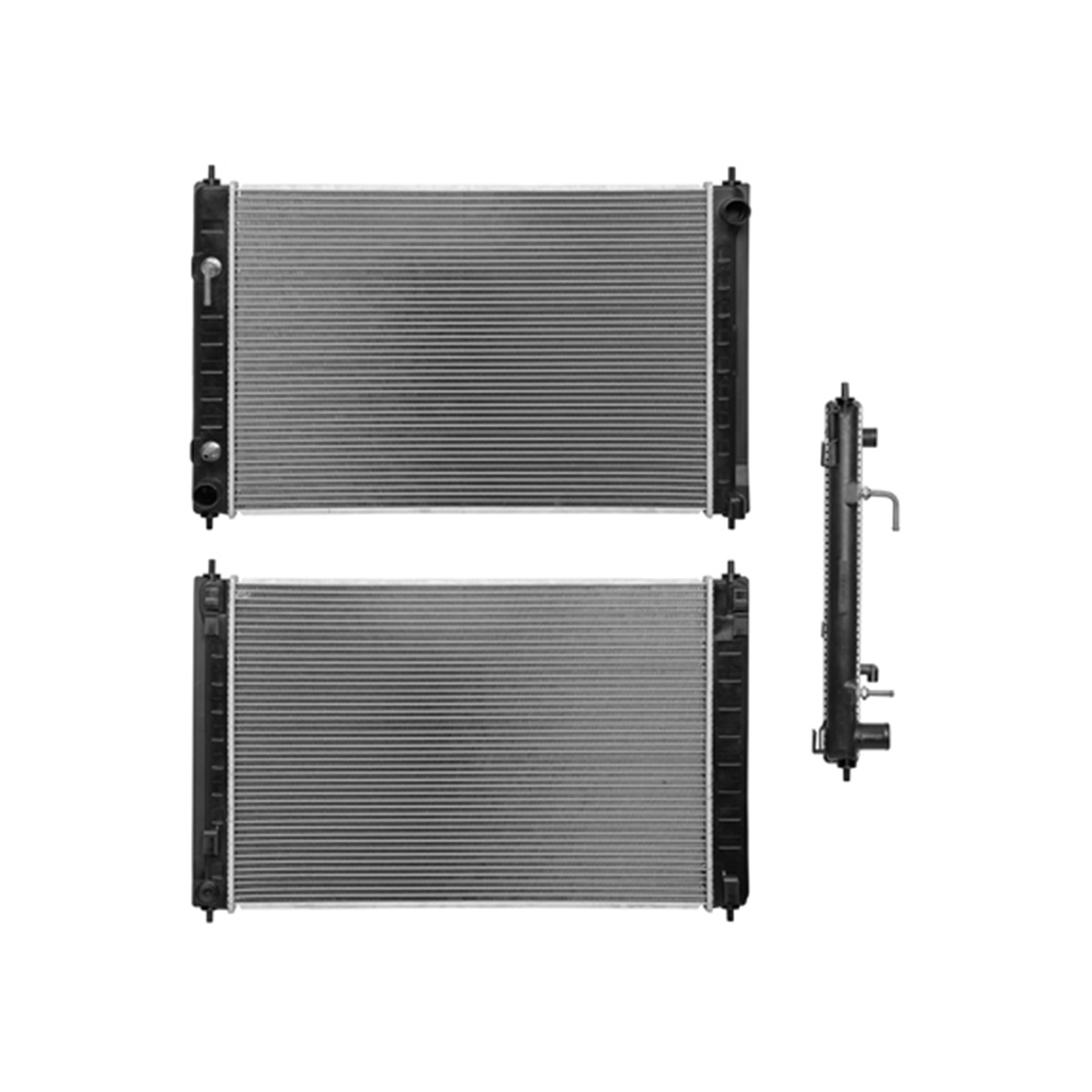 RADIADOR PLASTICO NISSAN MURAN CIL: 6V POS: TRANSMISION AUTOMATICA CAR: CAA 26MM