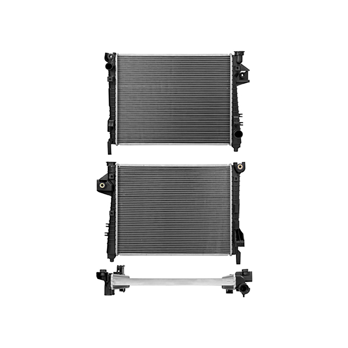 RADIADOR PLASTICO CHRYSLER GROUP R1500 CIL: 8V POS: TRANSMISION ESTANDAR CAR: CAA 26MM