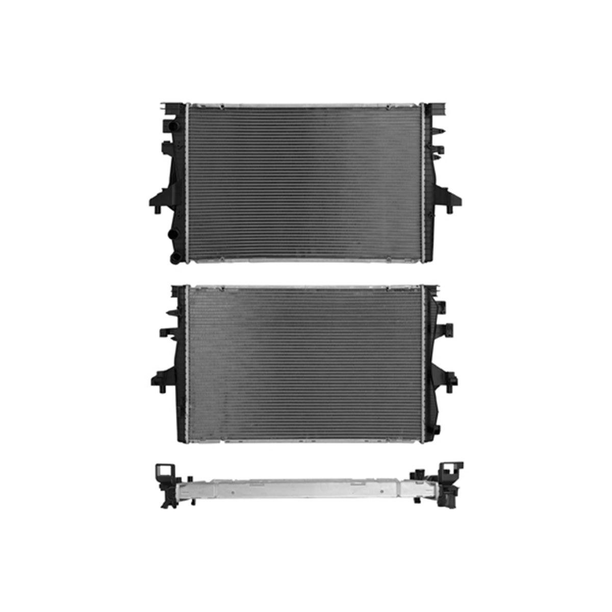 RADIADOR PLASTICO VOLKSWAGEN TRANS CIL: 4L POS: TRANSMISION ESTANDAR CAR: CAA 26MM