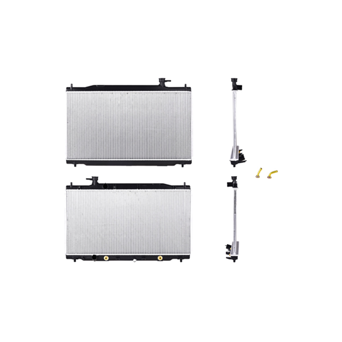 RADIADOR PLASTICO HONDA CR-V CIL: 4L POS: TRANSMISION AUTOMATICA CAR: CAA 16MM