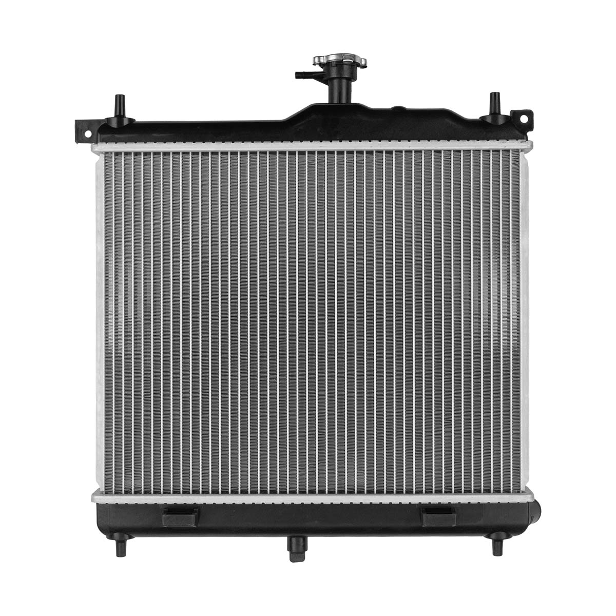RADIADOR PLASTICO HYUNDAI I10 CIL: 4L POS: TRANSMISION ESTANDAR CAR: CAA 26MM