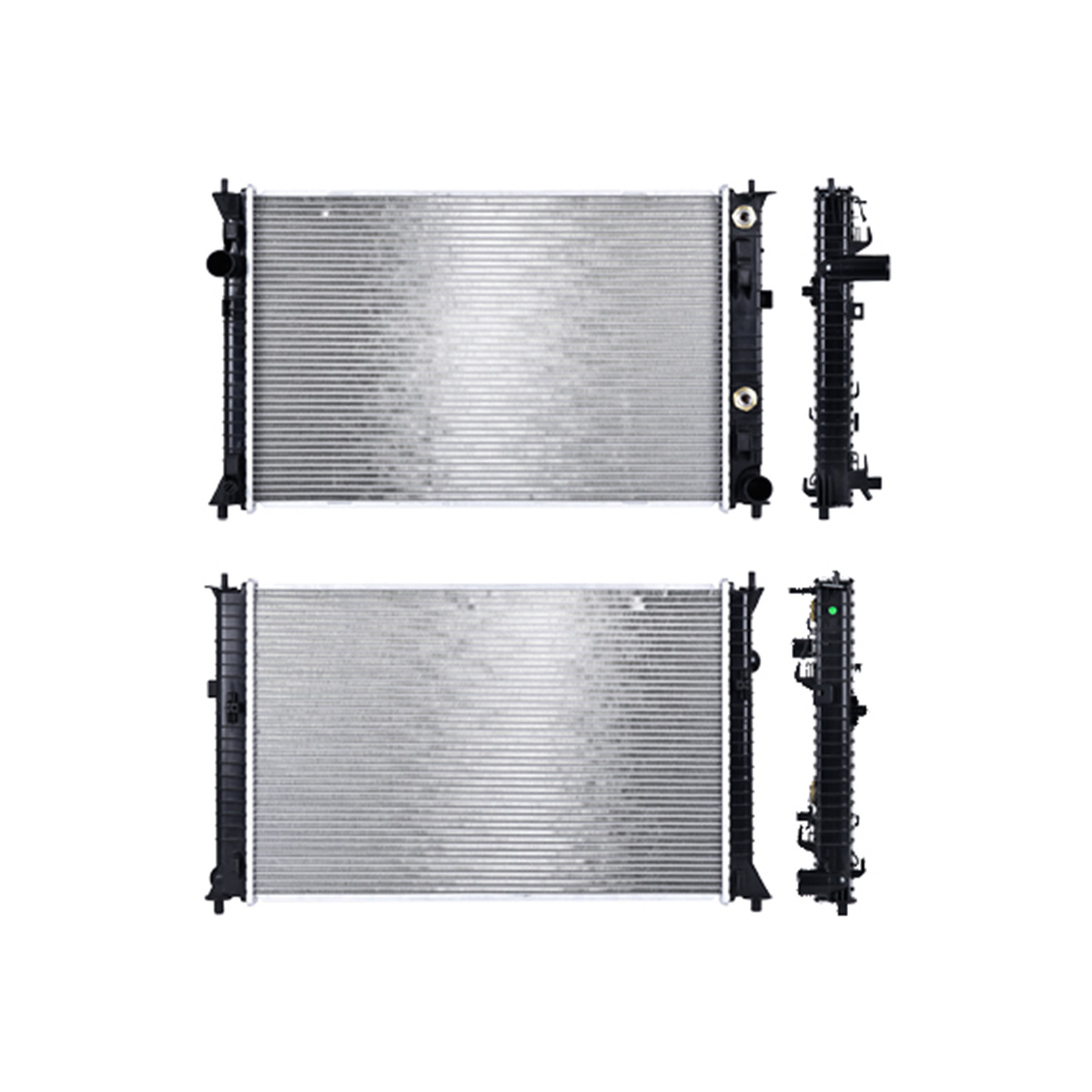 RADIADOR PLASTICO FORD FUSIO CIL: 6V POS: TRANSMISION AUTOMATICA CAR: CAA 26MM