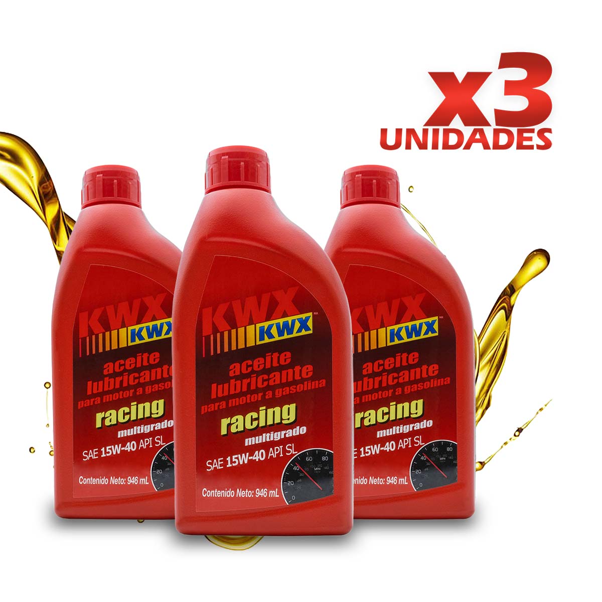 ACEITE MOTOR MUL .946L    CAR: 15W4