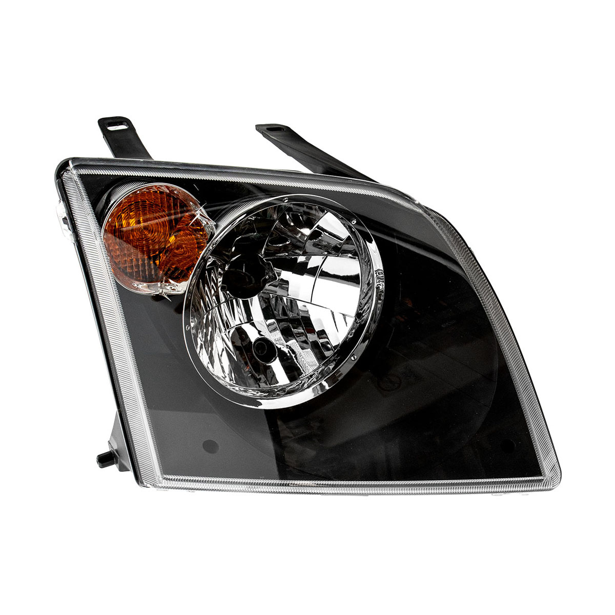 FARO LUZ FORD ECO-S CIL: 4L POS: DERECHO CAR: LISO NEGR