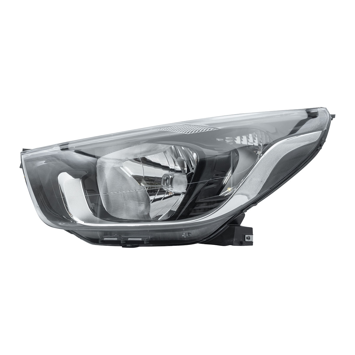 FARO LUZ GENERAL MOTORS BEAT CIL: 4L POS: IZQUIERDO CAR: LISO NEGR