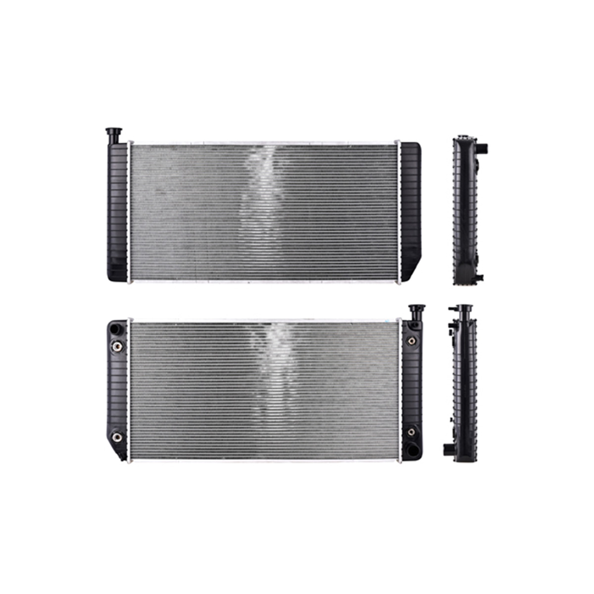 RADIADOR PLASTICO GENERAL MOTORS SUBUR CIL: 8V POS: TRANSMISION AUTOMATICA CAR: 2ENF 26MM