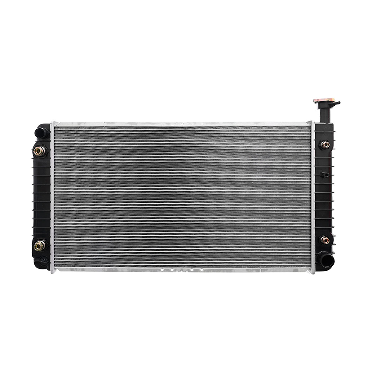 RADIADOR PLASTICO GENERAL MOTORS EXPRE CIL: 8V POS: TRANSMISION AUTOMATICA CAR: 2ENF 32MM